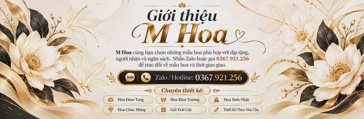 Ảnh bìa Shop hoa tươi Xã Vĩnh Xương An Giang - Chăm chút món quà từ sắc hoa